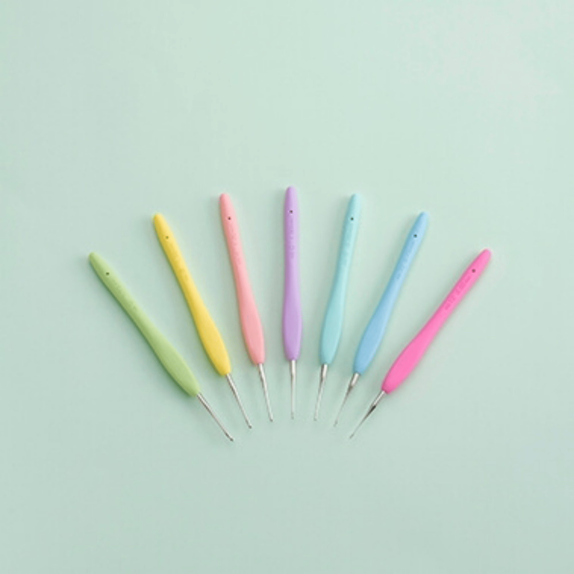 Agujas de Ganchillo Ergonómicas Clover Amour