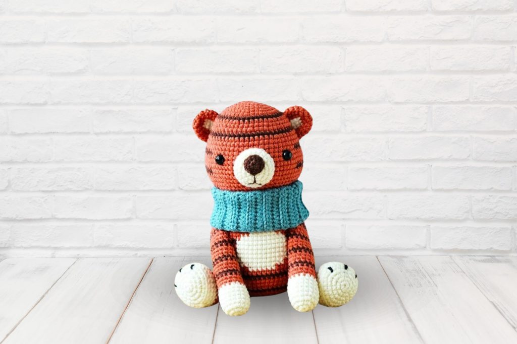 amigurumi tigre