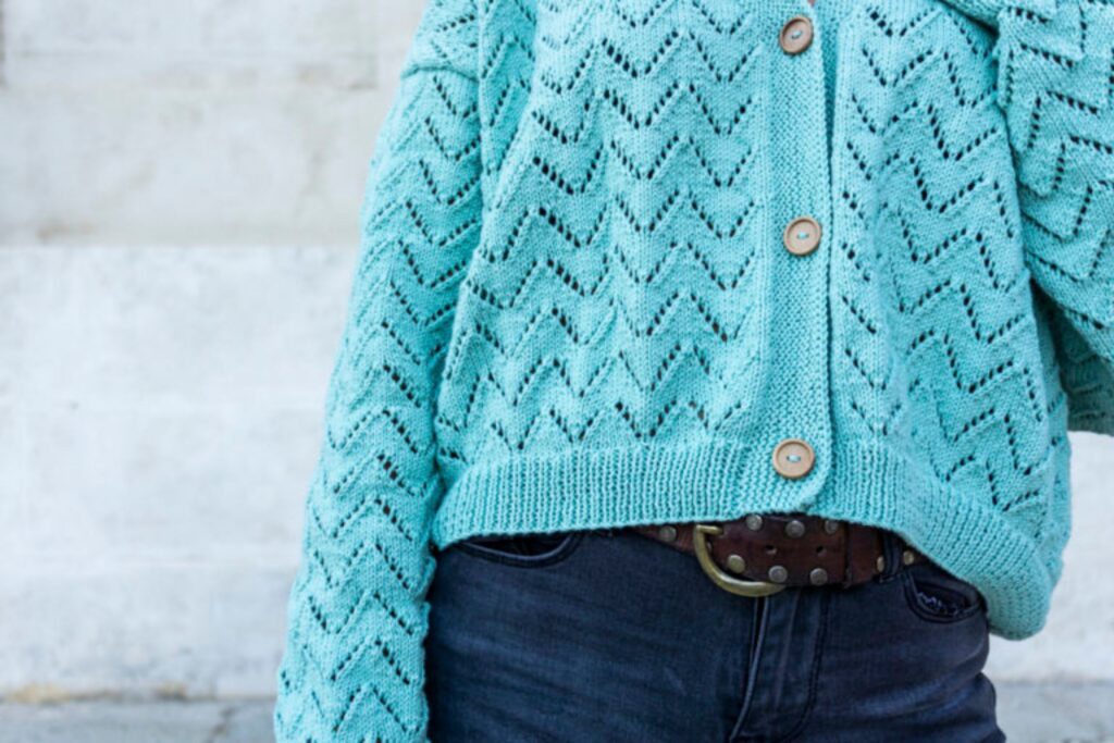 cardigan de punto