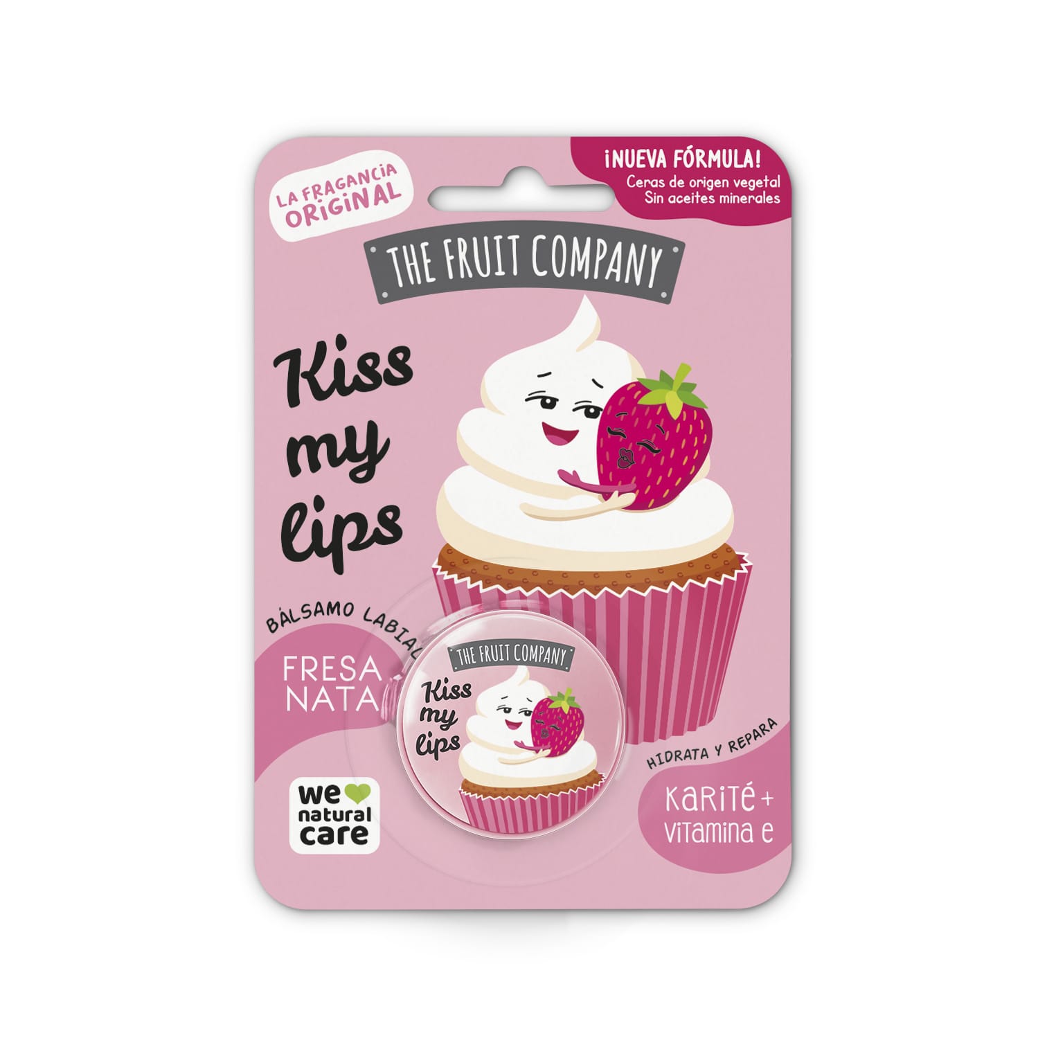 Balsamo Labial Fresa Nata The Fruit Company