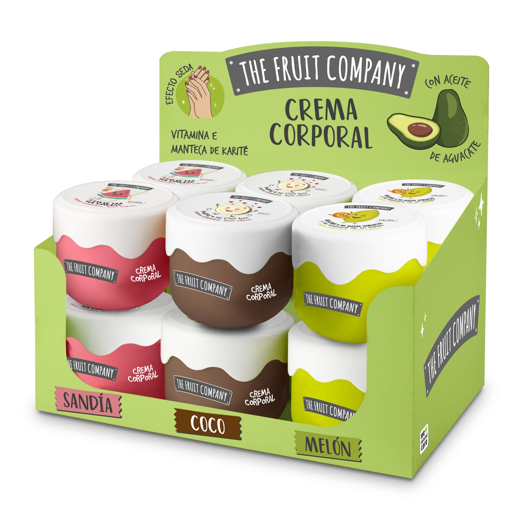 Crema Corporal The Fruit Company