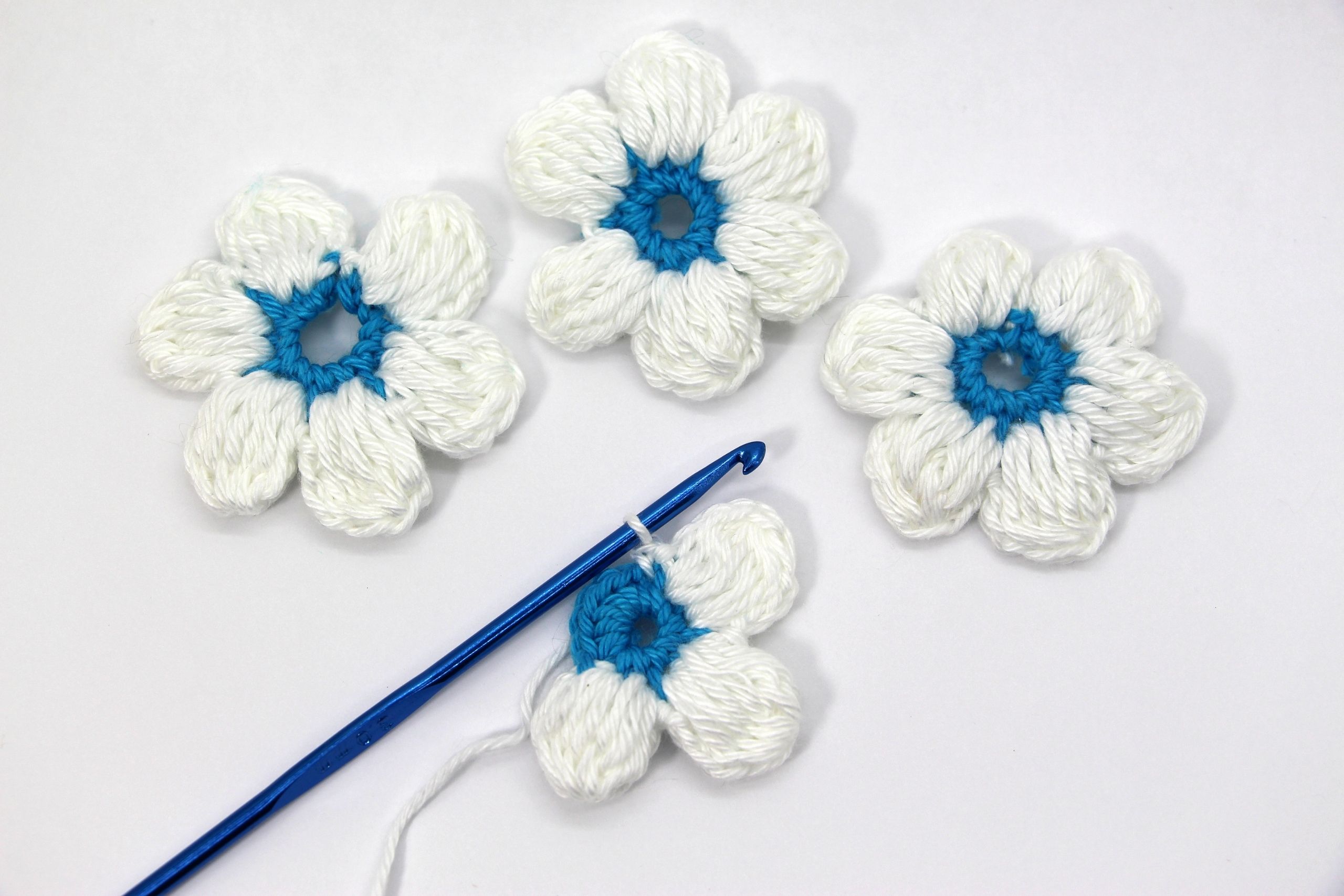 flores a crochet