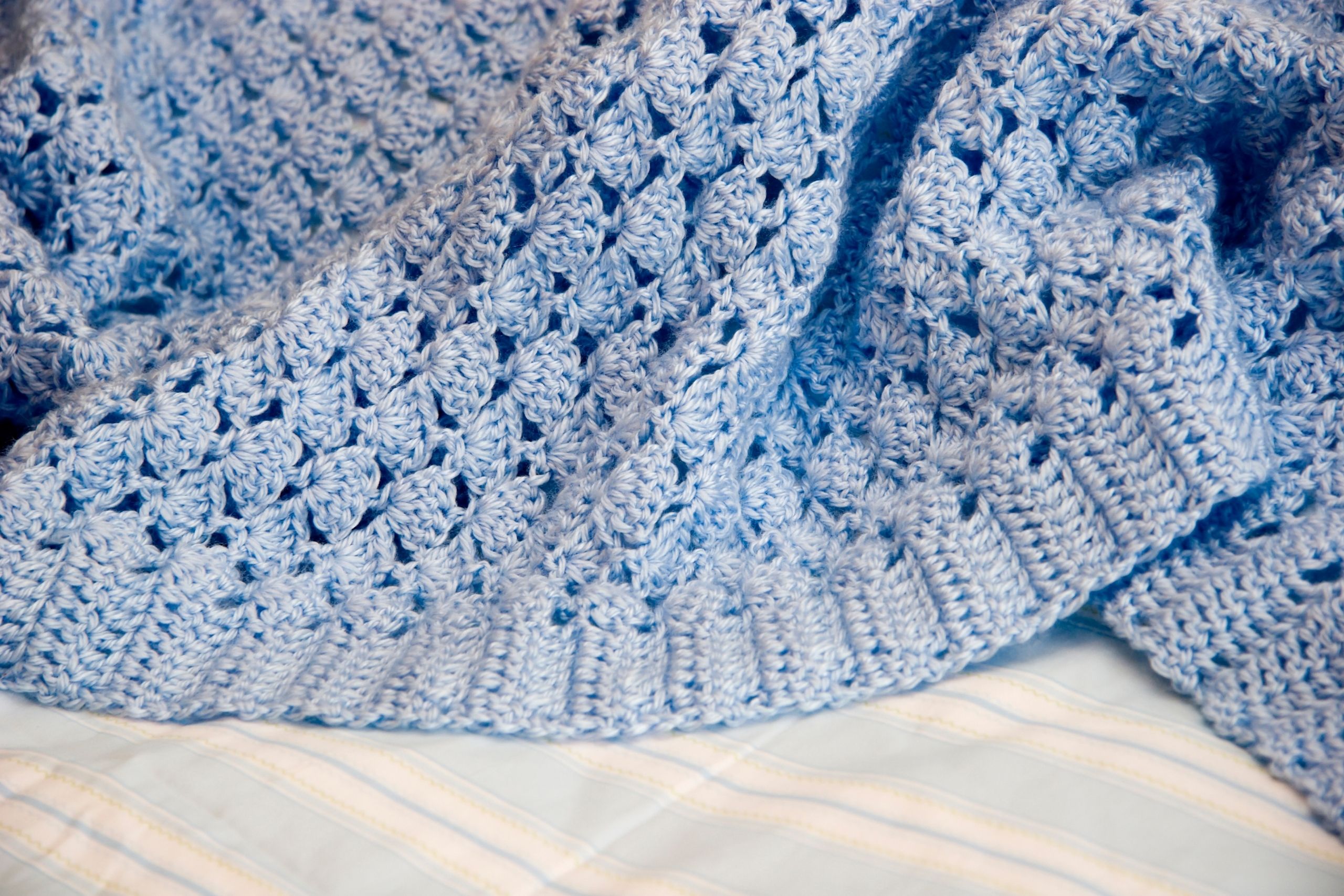 bordes para mantas a crochet