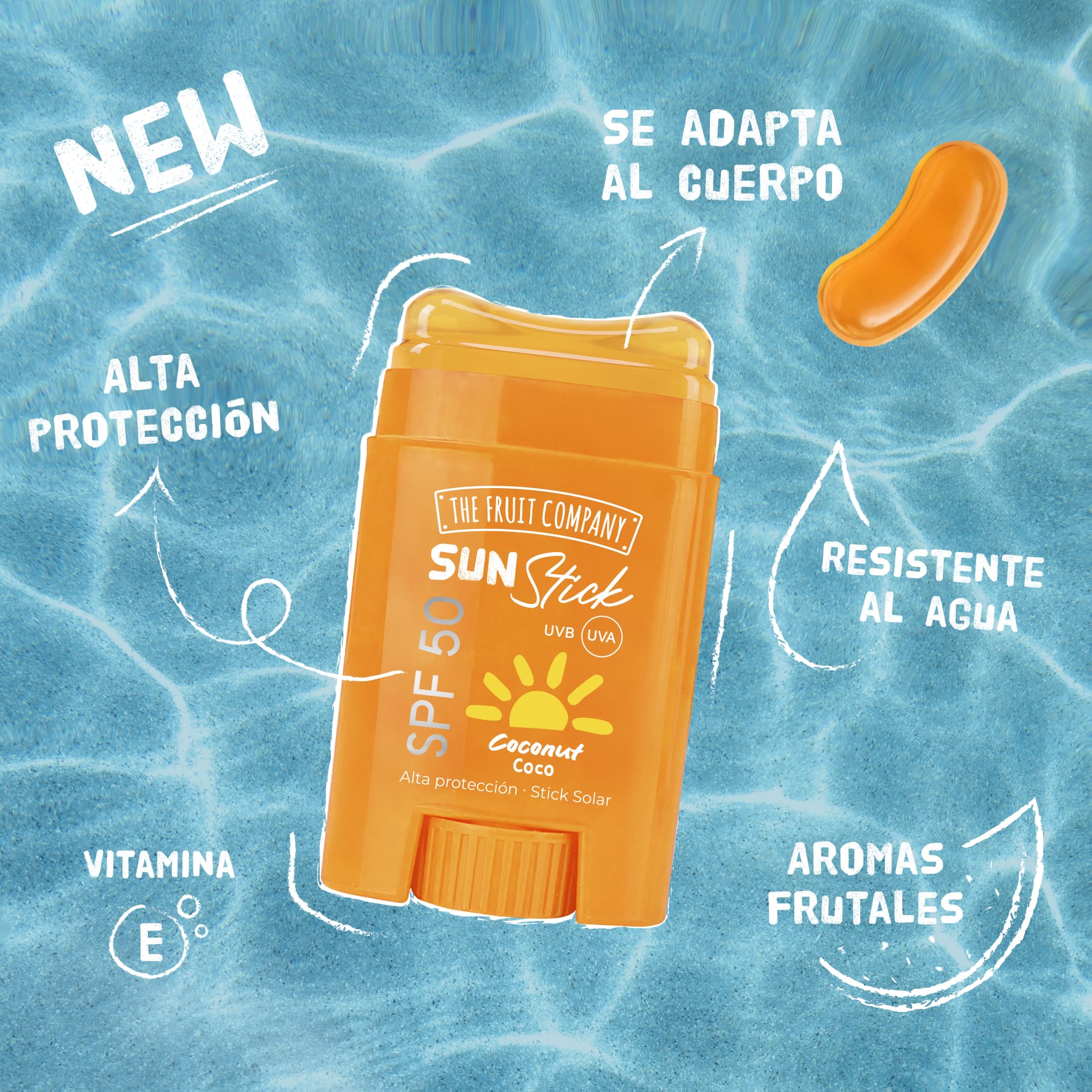 Protector Solar SPF50 The Fruit Company - Imagen 2