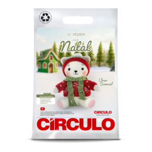 Kit Amigurumi Oso Polar