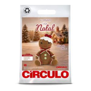 Kit Amigurumi Galleta De Navidad
