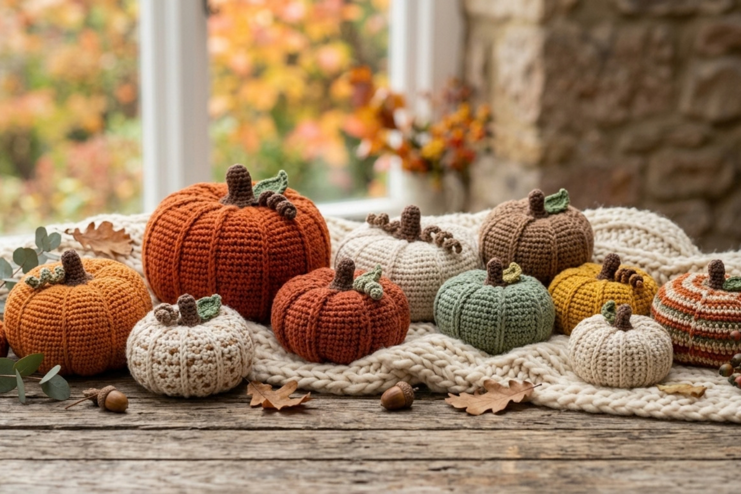 calabazas a crochet