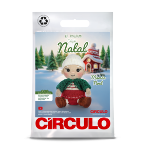 Kit Amigurumi Mama Claus