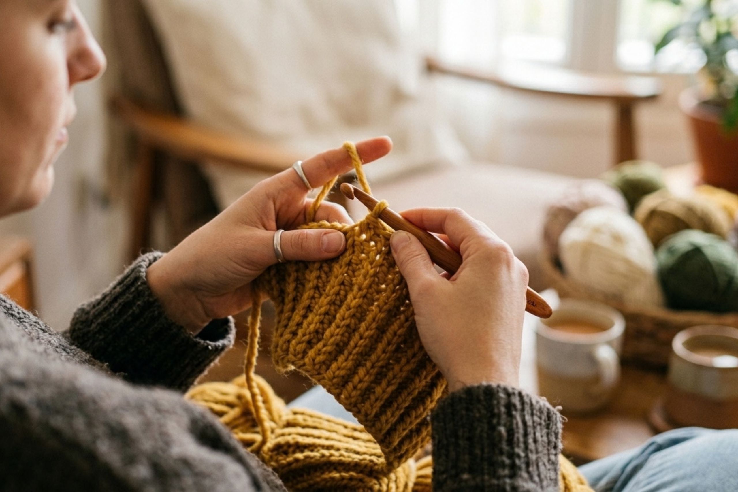 punto elástico a crochet